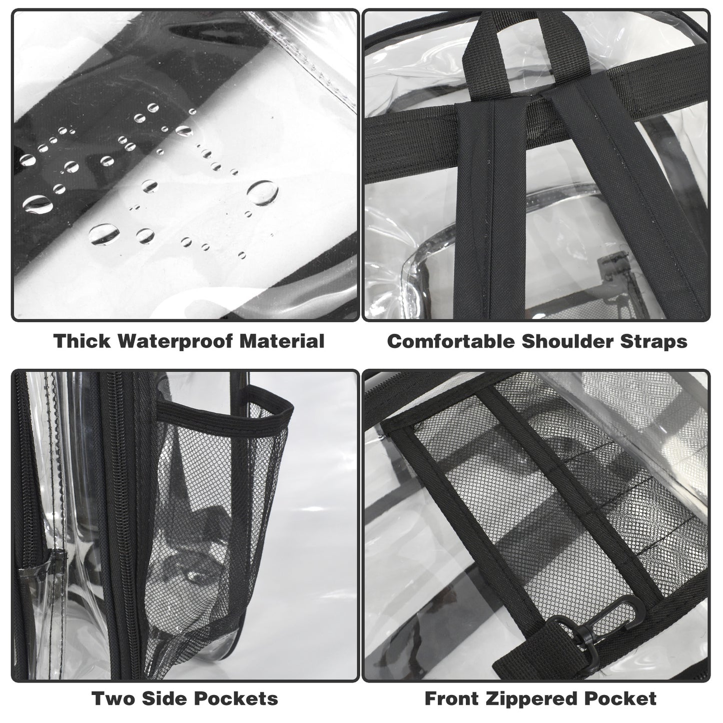 66 PVC Transparent Backpack