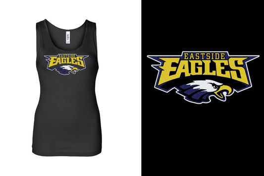 Eastside Eagles logo glitter Youth Tank